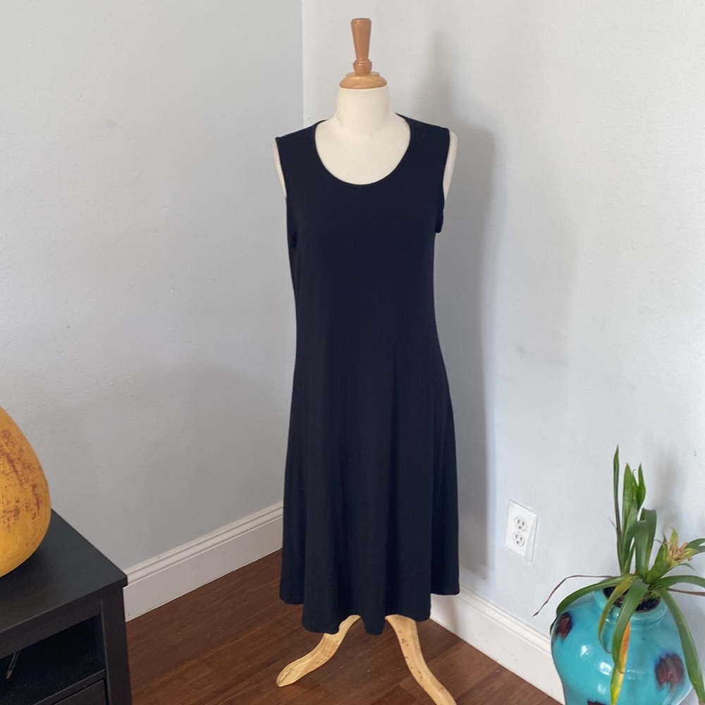 Comfy USA Lightweight Sleeveless Jersey Knit Dress Size S